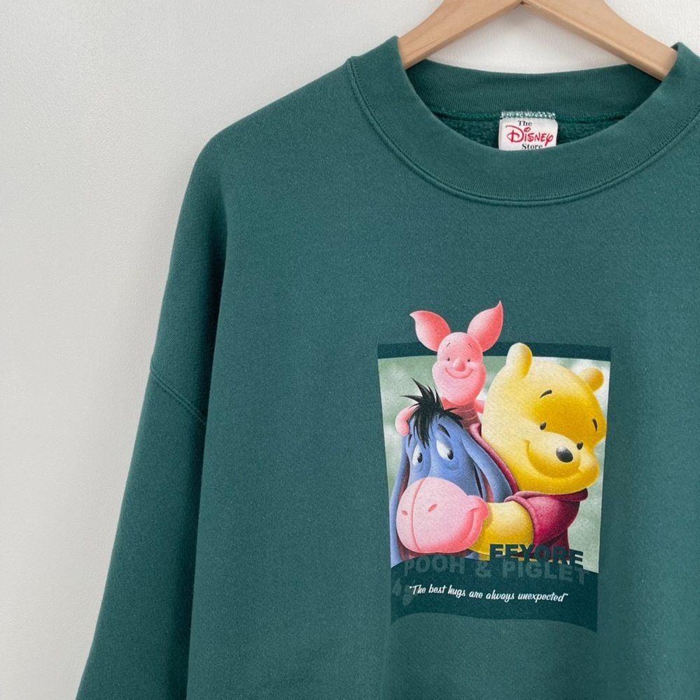 Vintage Disney Winnie The Pooh Crew Sweatshirt XXL - Picture 3 of 8